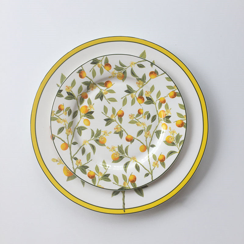 Elegant Ceramic Decorative Plate for Refined Home Décor