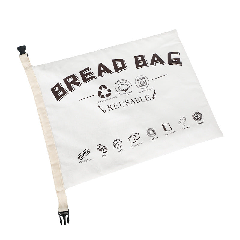 Reusable Cotton & Linen Bread Bag for Eco-Friendly, Stylish Storage