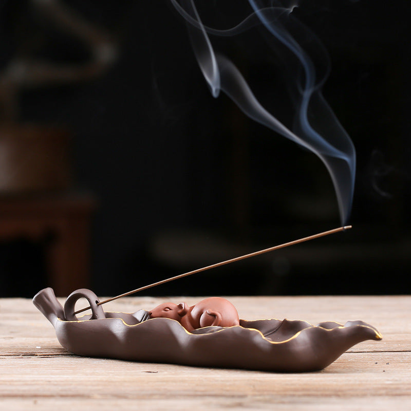 Ceramic Incense Stick Holder Burner