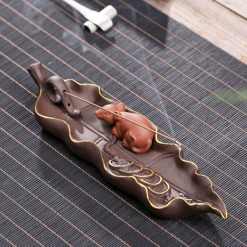 Ceramic Incense Stick Holder Burner