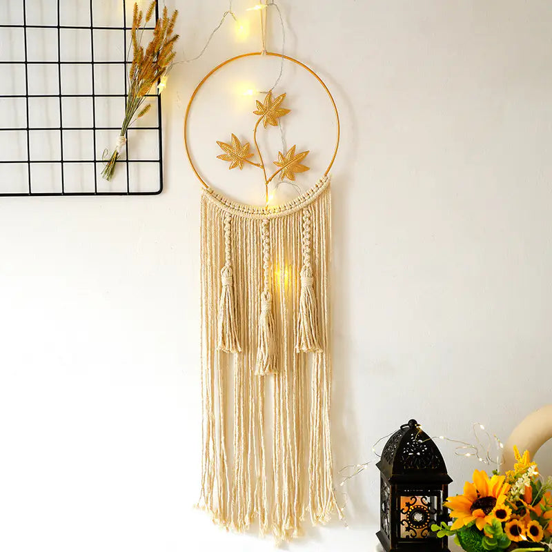 Handcrafted Tassel Wall Hanging for Timeless Decorative Touches