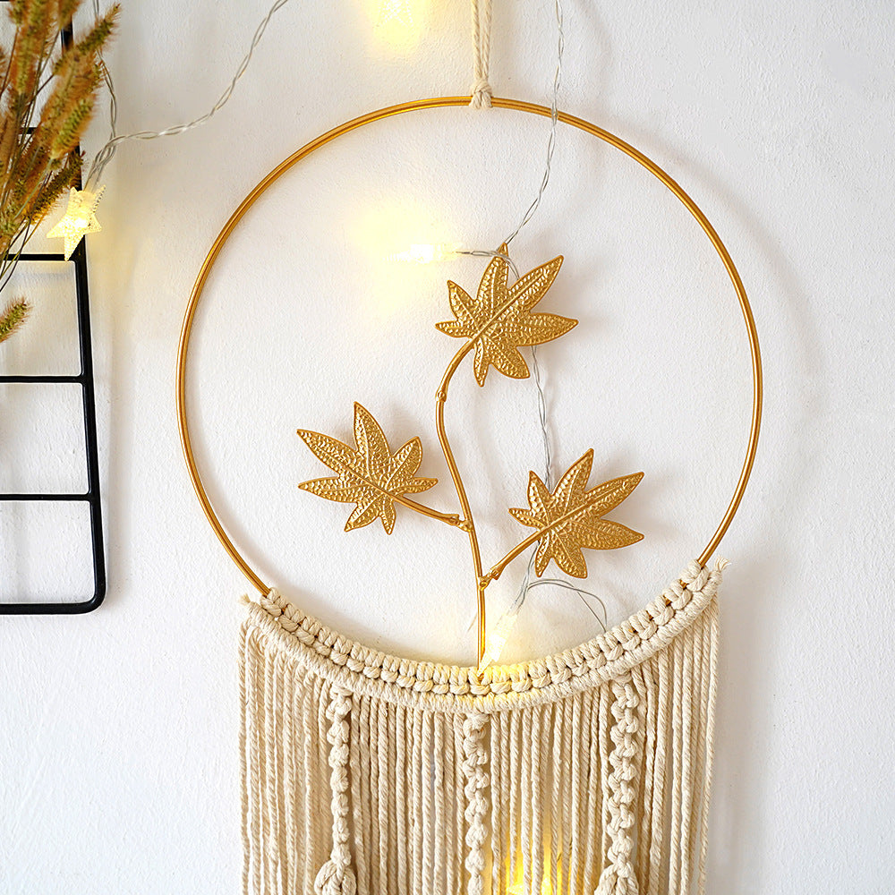 Handwoven Tassel Wall Hanging