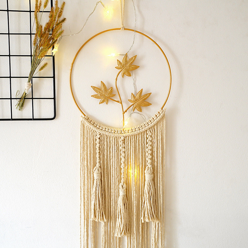 Handwoven Tassel Wall Hanging