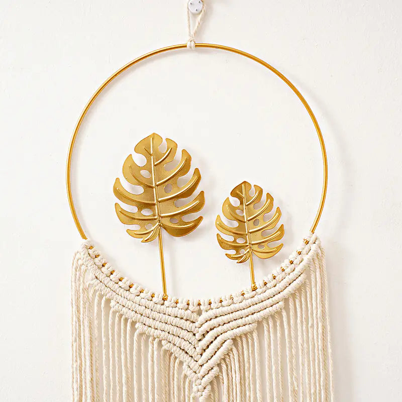 Handcrafted Tassel Wall Hanging for Timeless Decorative Touches