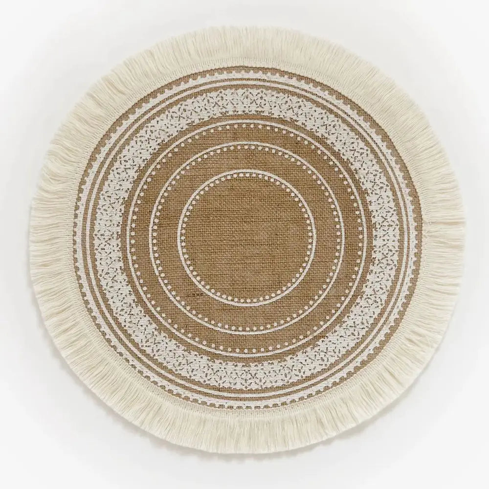 Handcrafted Nordic Coaster & Placemat for Refined Table Styling
