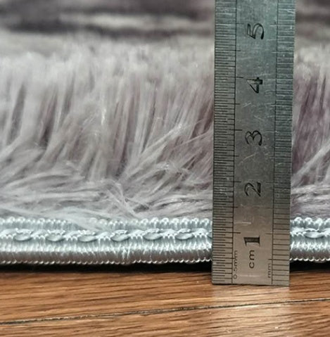 Tie-Dye Long Hair Rug for Cozy, Vibrant Living Spaces