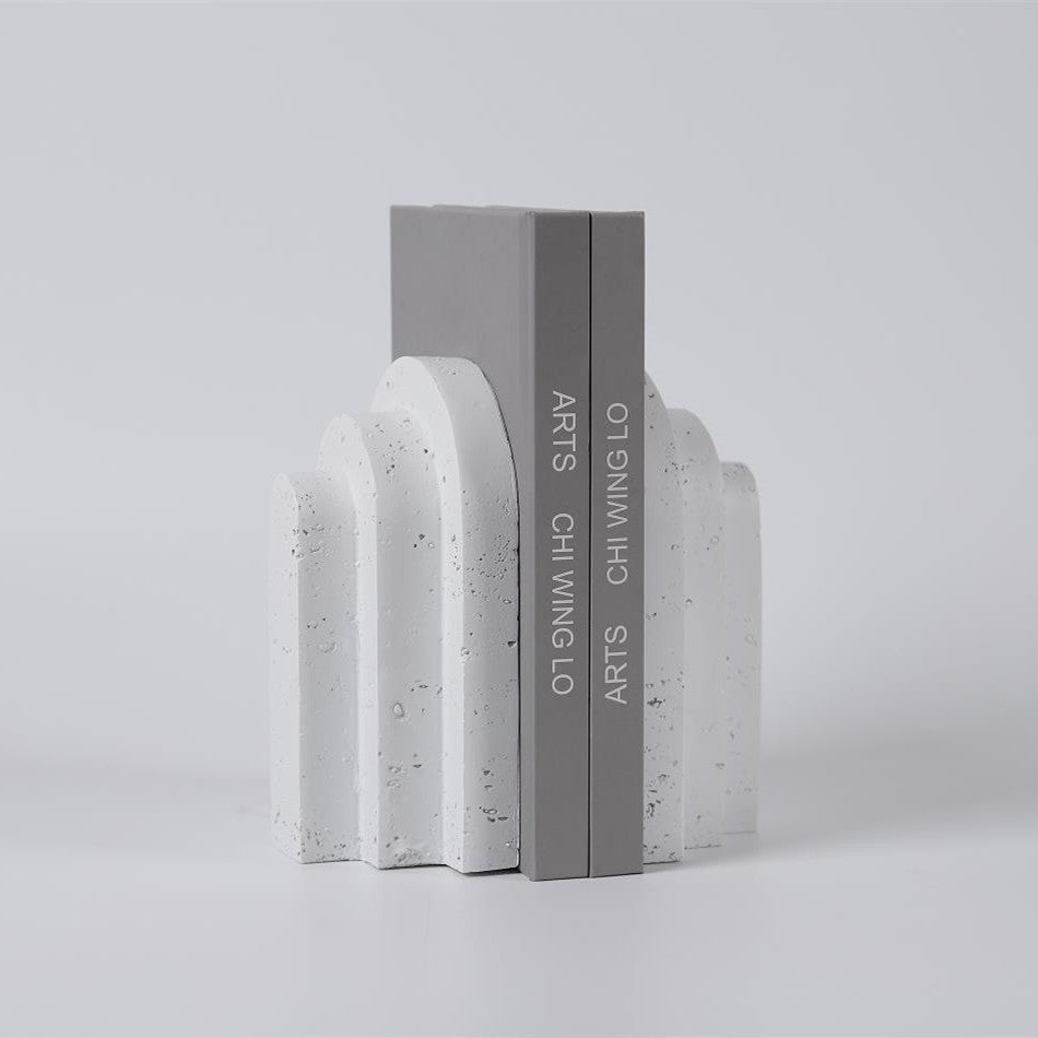 Modern Geometric Abstract Bookend