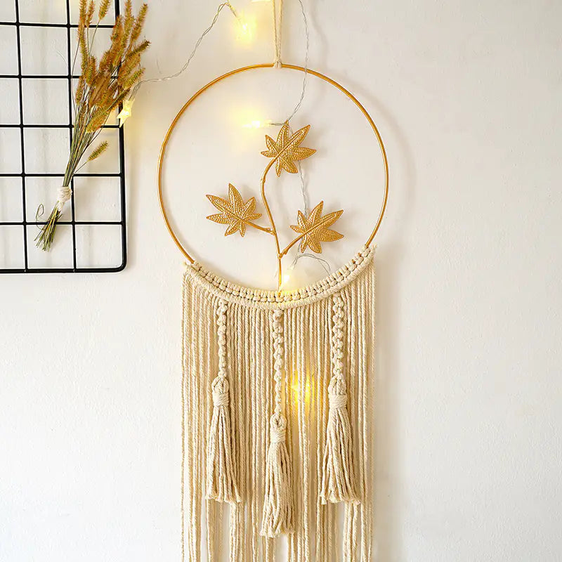 Handcrafted Tassel Wall Hanging for Timeless Decorative Touches