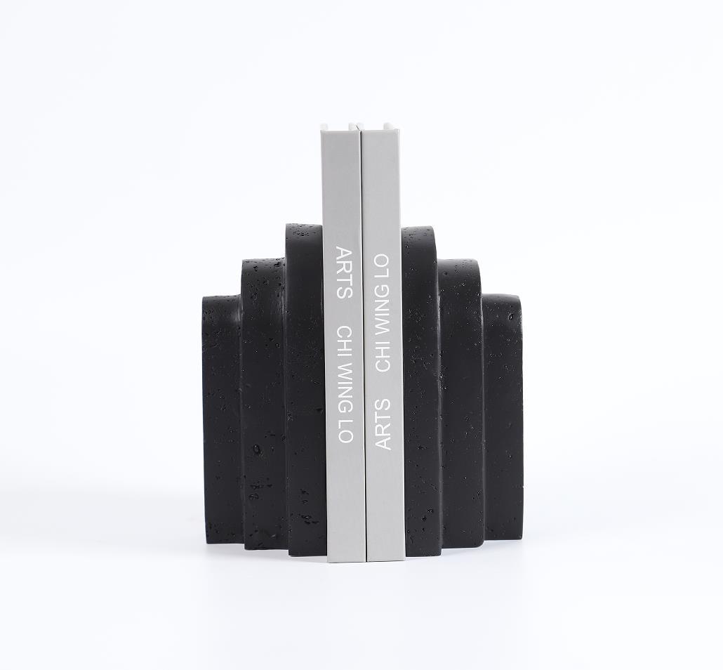 Modern Geometric Abstract Bookend