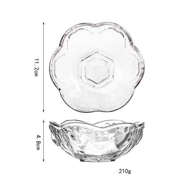 Artisan Bird’s Nest Glass Bowl for Timeless Culinary Presentation