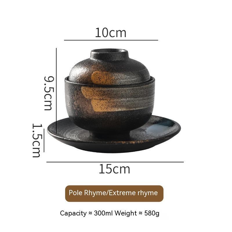 Ceramic Soup Bowl with Lid for Elegant, Everyday Dining