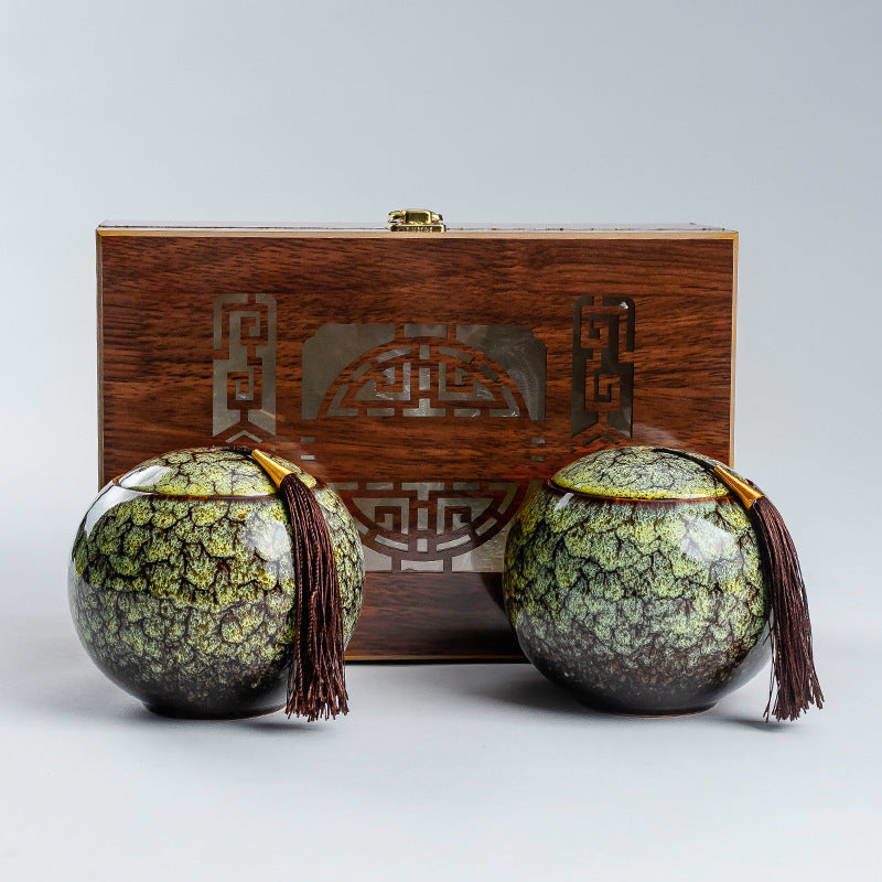 Ceramic Tea Canister for Stylish, Organized Storage