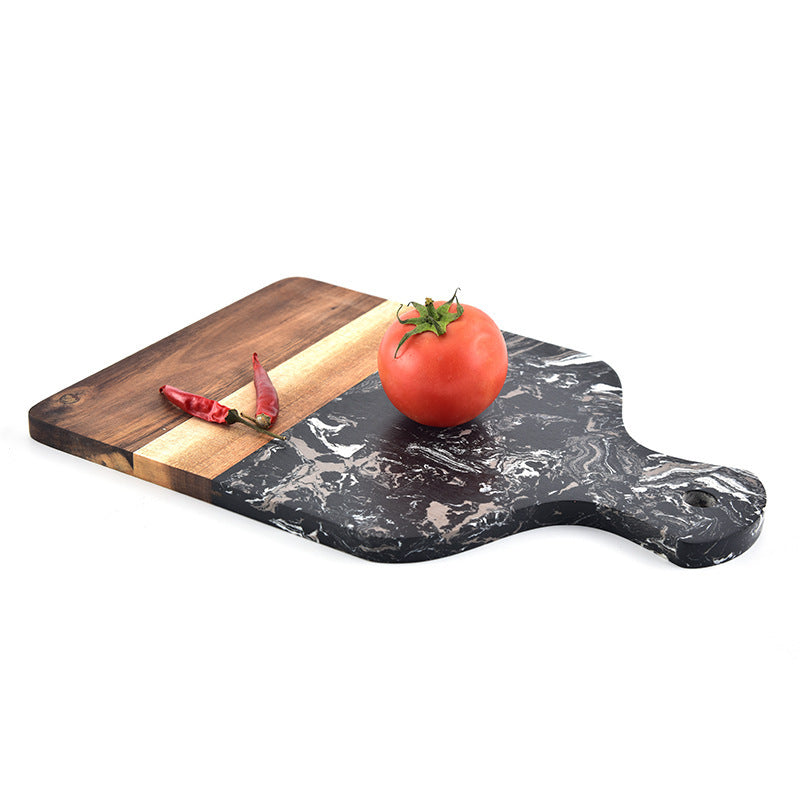Marble & Wood Chopping Board for Stylish, Effortless Food Prep