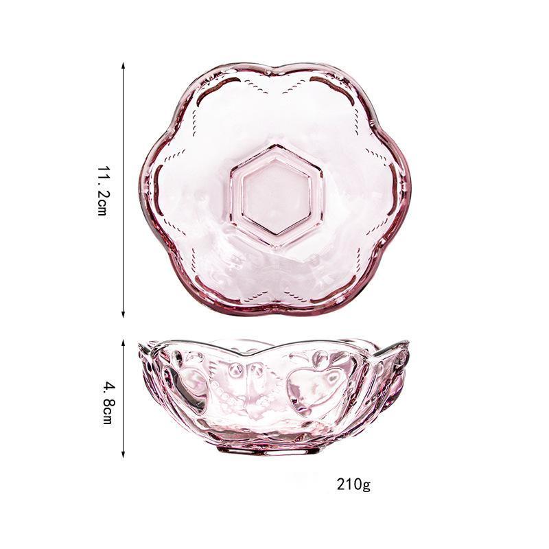 Artisan Bird’s Nest Glass Bowl for Timeless Culinary Presentation