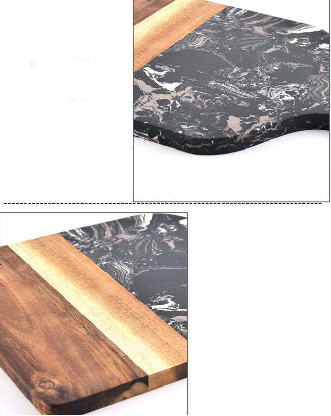 Marble & Wood Chopping Board for Stylish, Effortless Food Prep