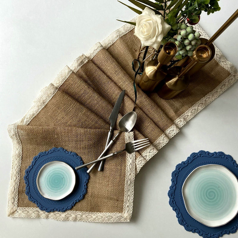 Handcrafted Nordic Coaster & Placemat for Refined Table Styling
