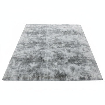 Tie-Dye Long Hair Rug for Cozy, Vibrant Living Spaces
