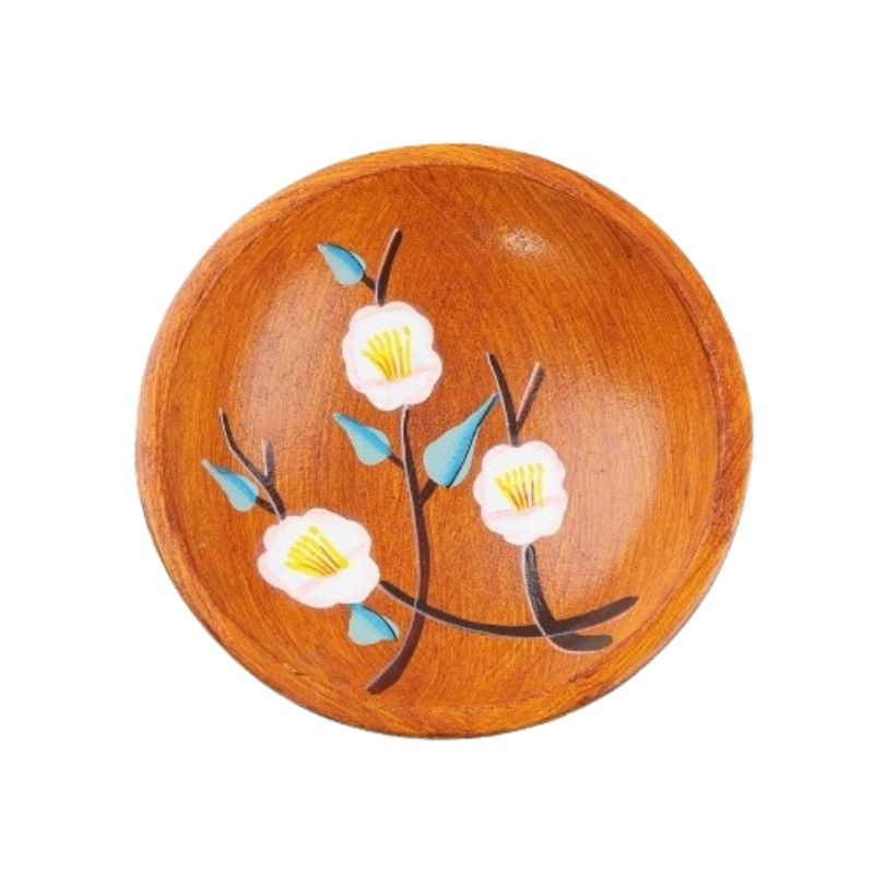 Wooden Rustic Fruit Bowl