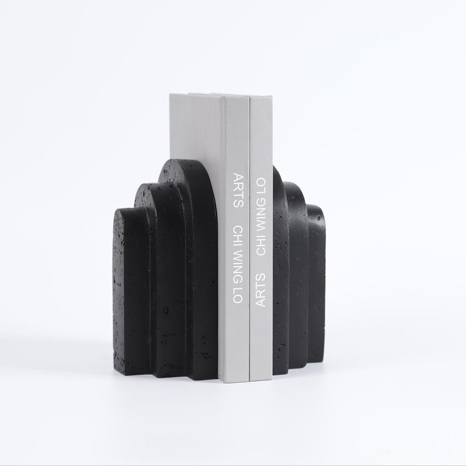 Modern Geometric Abstract Bookend