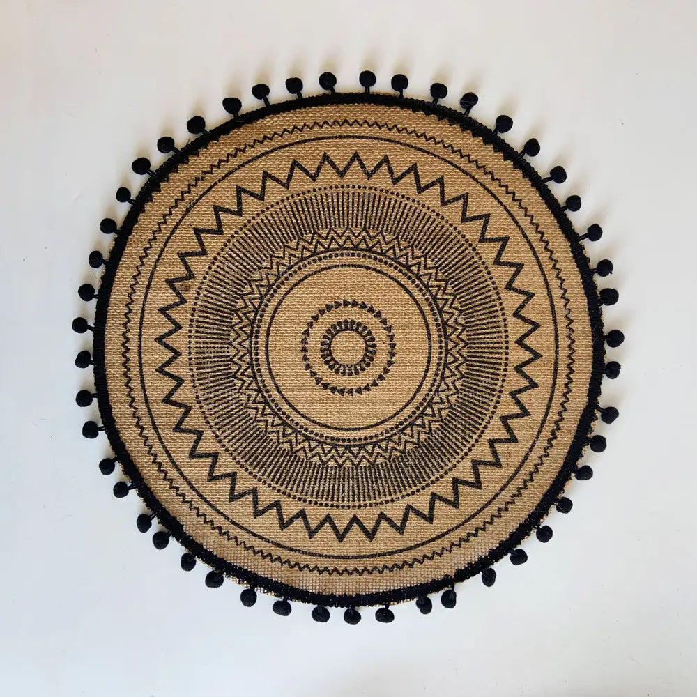 Handcrafted Nordic Coaster & Placemat for Refined Table Styling