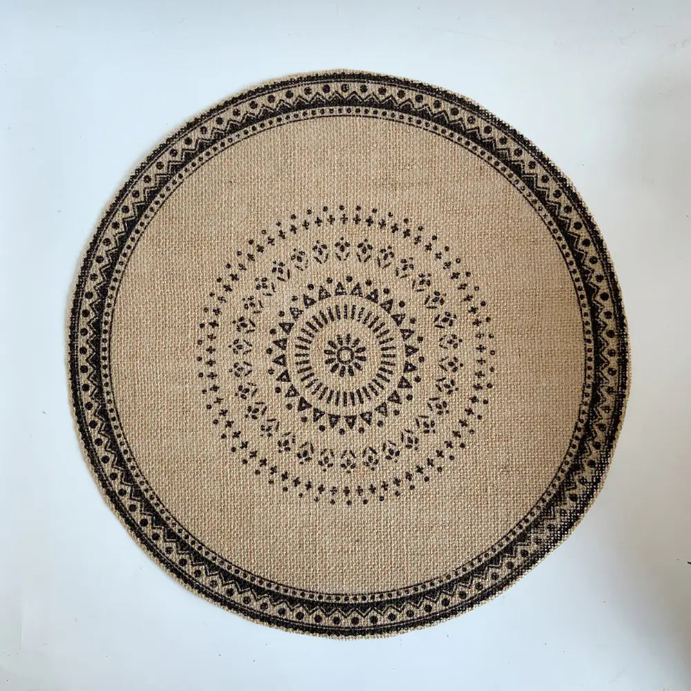 Handcrafted Nordic Coaster & Placemat for Refined Table Styling