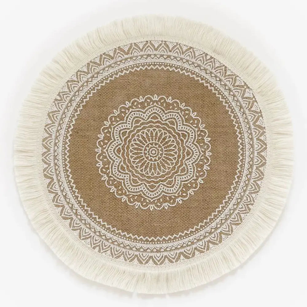 Handcrafted Nordic Coaster & Placemat for Refined Table Styling
